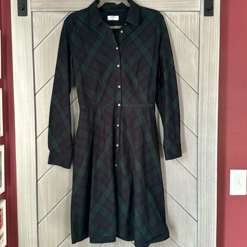 UNTUCKit plaid shirt dress